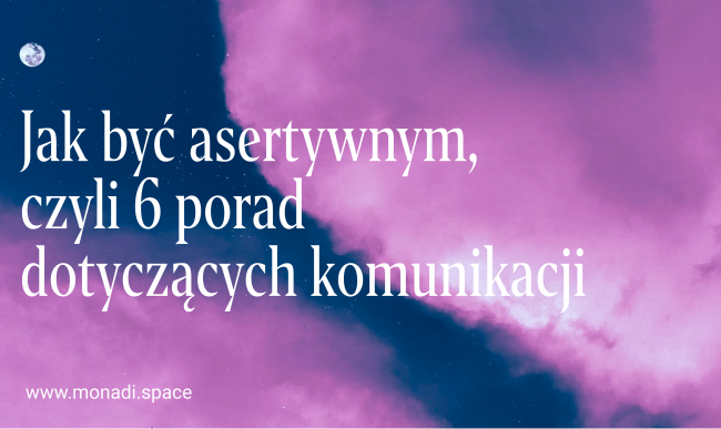 Asertywność plakat
